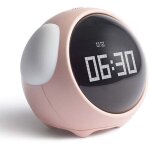 R�veil projecteur num�rique pivotant � 180� - pour chambre ou bureau - radio (dor�)