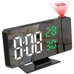 Reveil projecteur plafond, r�veil projection, horloge digitale projecteur 180�, ecran miroir 7. 8 , 4 ...