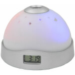 Reveil projecteur plafond, r�veil � projection avec lumi�re d'ambiance (hors piles), horloge num�rique ...