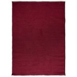 Thedecofactory - reversible effect - tapis salon r�versible rouge / charbon 120x170