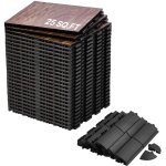 Revetement de sol emboitable, 315 x 315 mm, dalles de sol polyvalentes emboitables, 25 pcs, dalles de ...