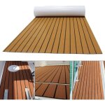 Rev�tement de sol en pvc dalles de vinyle auto - adh�sives, � utiliser sur les ponts de bateaux, les ...