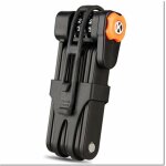 Rhg antivol pliable avec support - cl� de 85 cm - 8 articulations - pour vtt, v�lo de route, bmx, vtt ...