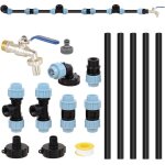 Rhg kit de raccordement ibc s60 x 6 ibc pour 3 r�servoirs ibc c�te � c�te / r�servoir de pluie avec robinet ...