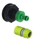 Rhg raccord s60x6 avec nez de robinet raccord rapide 1 , pour cuve ibc r�cup�ration d'eau de pluie 1000 ...