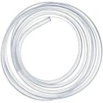 Rhg tuyau pvc souple transparent 5 m�tres, 4 � 6mm tube flexible de pression