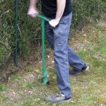 Ribiland 1400 tarire manuelle fraise 100 mm vert