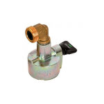 Adaptateur pour bouteille gaz cube - prg513 - ribiland Adaptateur pour bouteille gaz cube - prg513 - ribiland