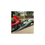 Ribimex - lot de 2 rampes de chargement pliable pour moto remorque 160x22. 5cm