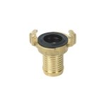 Raccord pompier laiton cannelé diam 15 mm Raccord pompier laiton cannelé diam 15 mm
