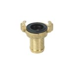 Raccord pompier laiton cannelé diam 38 mm Raccord pompier laiton cannelé diam 38 mm