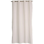 Enjoy home - rideau 8 oeillets 135 x 240 cm dune coton recyclé coloris ecru Enjoy home - rideau 8 oeillets 135 x 240 cm dune coton recyclé coloris ecru