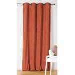 Rideau  alaska  isolant 3 en 1 thermique, phonique et obscurcissant - 140x260cm - cuivre