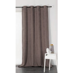 Rideau  alaska  isolant 3 en 1 thermique, phonique et obscurcissant - 140x260cm - taupe