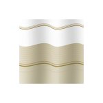 Rideau de douche pour baignoire en vinyle pvc recyclable 2 faces mod vanille 240 x 200 cm renforce' aux ... Rideau de douche pour baignoire en vinyle pvc recyclable 2 faces mod vanille 240 x 200 cm renforce' aux ...