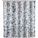 Rideau de douche original terrazzo, rideau de douche 180x200 cm, lavable en machine et waterproof, 12 ...