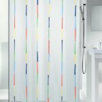 Rideau de douche polyester dario 180x200cm multicolor spirella Rideau de douche polyester dario 180x200cm multicolor spirella