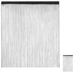 Rideau fils, rideau franges, rideau de porte fenêtre, rideau 245 cm hauteur, 145x245 cm, noir - relaxdays ... Rideau fils, rideau franges, rideau de porte fenêtre, rideau 245 cm hauteur, 145x245 cm, noir - relaxdays ...