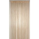 Rideau à fils spaghetti beige 90x240 cm Rideau à fils spaghetti beige 90x240 cm