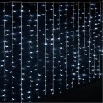 Rideau lumineux led 30 tomb�es 300cm blanc froid - paris prix