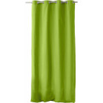 Homemaison - rideau  oeillets 135 x 240 cm lola 100% coton coloris anis