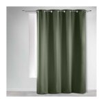 Douceur d'intérieur - rideau occultant grande hauteur 135 x 280 cm ? vert kaki ? Douceur d'intérieur - rideau occultant grande hauteur 135 x 280 cm ? vert kaki ?