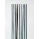 Rideau de porte 90x200cm en lani�res eva grises ? protection contre les insectes ? installation facile ...