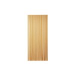 Rideau portière pvc tahiti brun / beige 90x200 - morel Rideau portière pvc tahiti brun / beige 90x200 - morel
