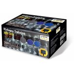 Rideau solaire lumineux � led anim� 5 fonctions 200 x 200 cm - - bleu