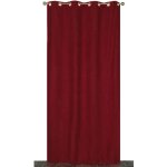 Atout ciel - rideau color isolant et thermique bordeaux 140x240 cm
