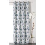 Rideau tamisant coralie bleu 135x270 cm Rideau tamisant coralie bleu 135x270 cm