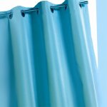 Homemaison - rideau uni occultant et isolant thermique avec doublure polaire bleu azur 140x260 cm Homemaison - rideau uni occultant et isolant thermique avec doublure polaire bleu azur 140x260 cm