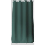 Rideau oeillets chaby 140x240 cm polyester bachette vert fonce Rideau oeillets chaby 140x240 cm polyester bachette vert fonce