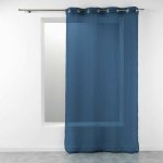 Rideau voilage �tamine 'telma' 140x280cm bleu marine