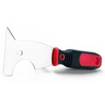 Riflard inoxydable schuller permet de gratter, retirer les vis de 7, 5 cm