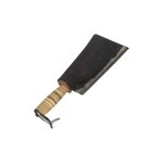 Rinaldi - manaresso brescia art. 202 couperet 22 cm avec manche en cuir