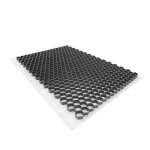 Stabilisateur de gravier 0, 96 m - gris - 120 x 80 x 3 cm gris - easystab