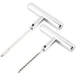 Pour ripara gomme auto kit de rparation de pneu, kit de rparation de pneu en 2 pices pour motos