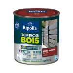 Ripolin - peinture pour bois intrieur et extrieur - satin - 0, 5l - rouge basque ral 3004
