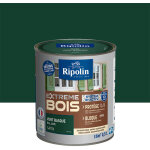 Ripolin - peinture pour bois int�rieur et ext�rieur - satin - 0, 5l - vert basque ral 6005
