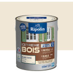 Ripolin - peinture pour bois int�rieur et ext�rieur - satin - 2, 5l - blanc cass� ral 1013