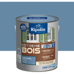 Ripolin - peinture pour bois intrieur et extrieur - satin - 2, 5l - bleu pastel ral 5024