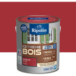 Ripolin - peinture pour bois intrieur et extrieur - satin - 2, 5l - rouge vif ral 3031