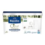 Ripolin - peinture couleur � base de r�sine biosourc�e � 97% - satin - 2l - blanc