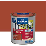 Ripolin - peinture pour fer extrieur - brillant - 0, 5l - rouge vif ral 3031