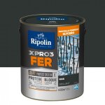 Ripolin - peinture pour fer ext�rieur - brillant - 2l - noir