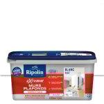 Ripolin - peinture mat pour plafonds tachs et salis - blanc mat