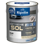 Ripolin - peinture pour sol int�rieur et ext�rieur - satin - 2, 5l - blanc