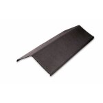 Rive asym�trique noire intense pour plaques easyfixe / easyline 1m - onduline