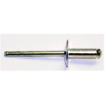 Rivet aveugle tout alu 4. 8x12 epaisseur de serrage 5 � 7 t�te extra large tel ta